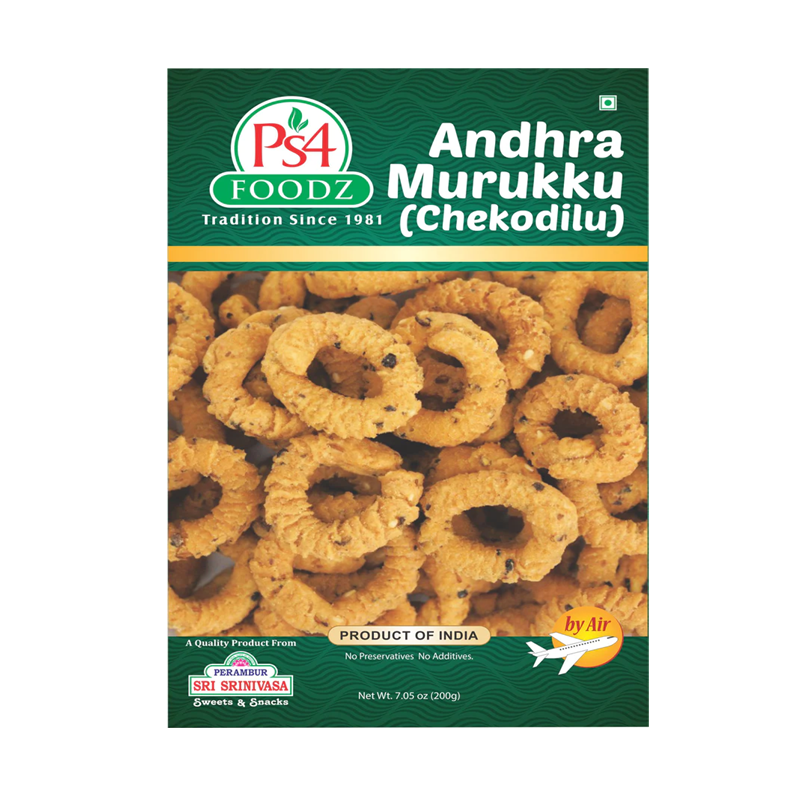 Picture of PS4 Foodz Andhra Murukku - 200g