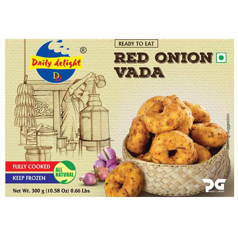Picture of Daily Delight Red Onion Vada FRZ - 300g