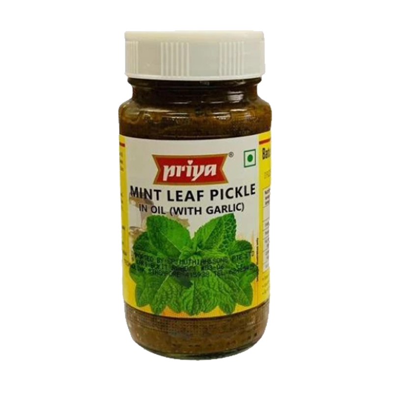 Picture of Priya Mint Leaf Pickle With Garlic - 300g