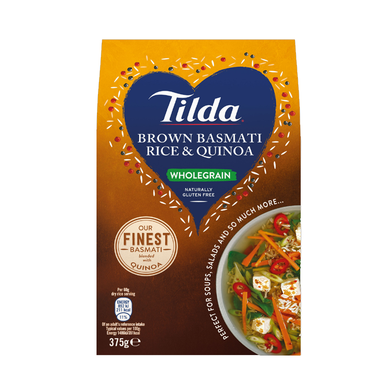 Picture of Tilda Wholegrain Brown Basmati Rice & Quinoa - 2lb