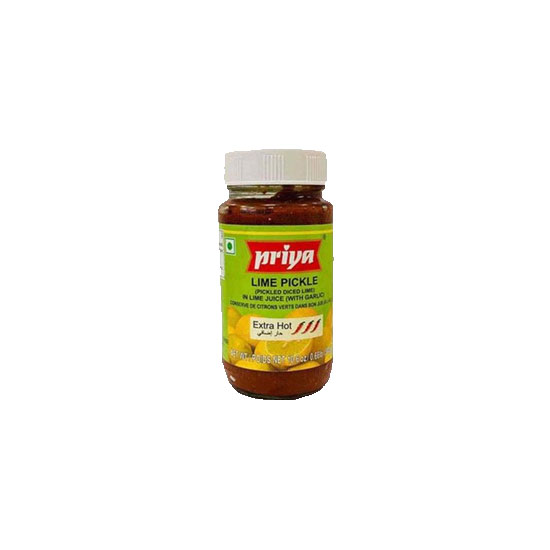 Picture of Priya Lime With Garlic Extra Hot Pickle - 300g