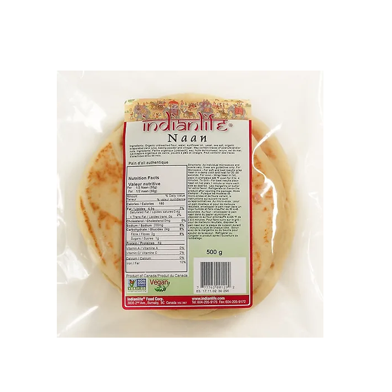 Picture of Indianlife Naan & Kidney Bean Wrap FRZ - 275g