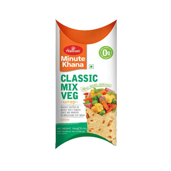 Picture of Haldirams Mix Veg Desi Wrap FRZ - 156g