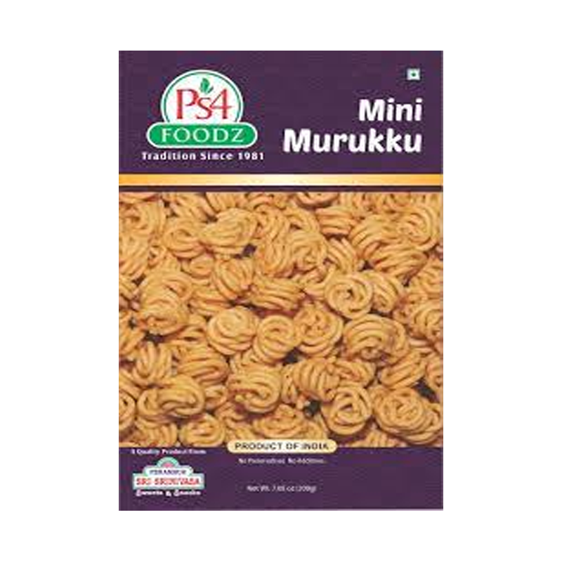 Picture of PS4 Foodz Mini Murukku - 200g