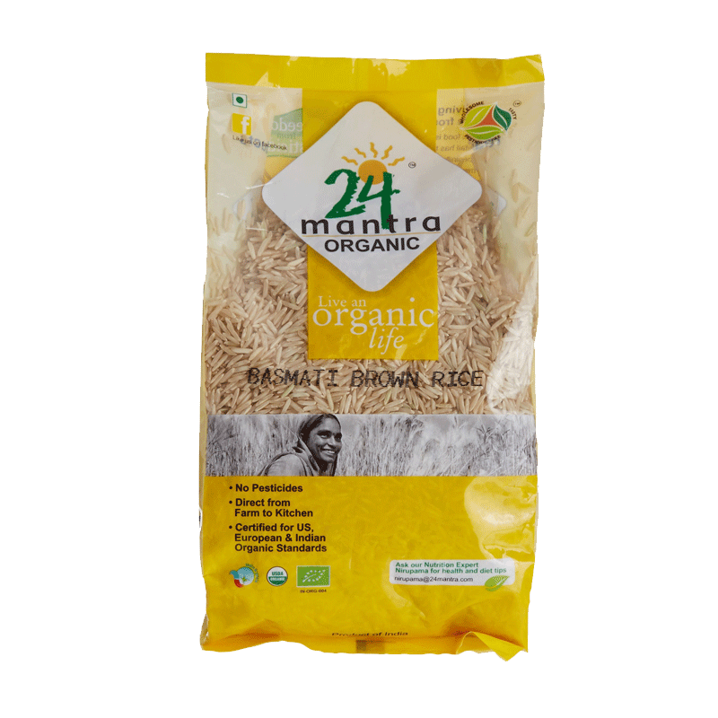 Picture of 24 Mantra Organic Basmati Brown Rice - 8lb
