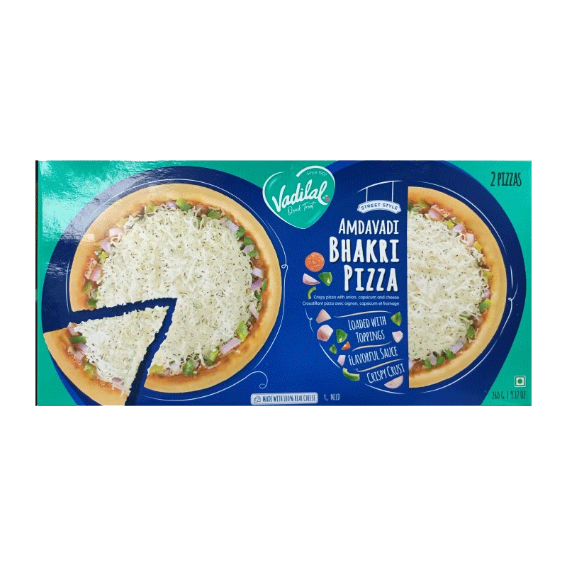 Picture of Vadilal Amdavadi Bhakri Pizza FRZ - 250g*2