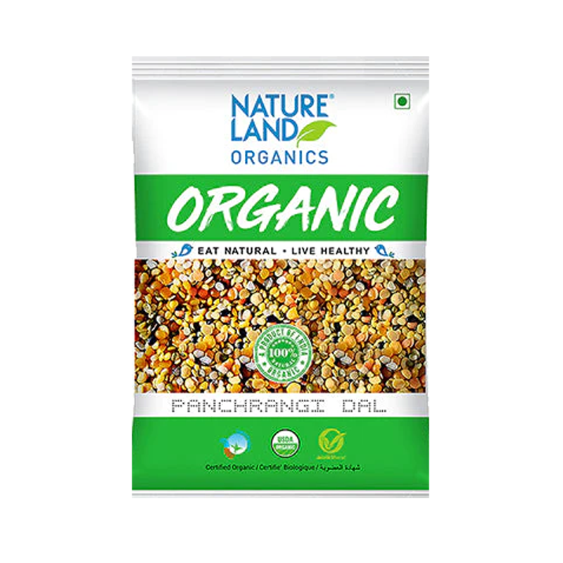 Picture of Nature Land Organic Panchrangi Dal - 2lb
