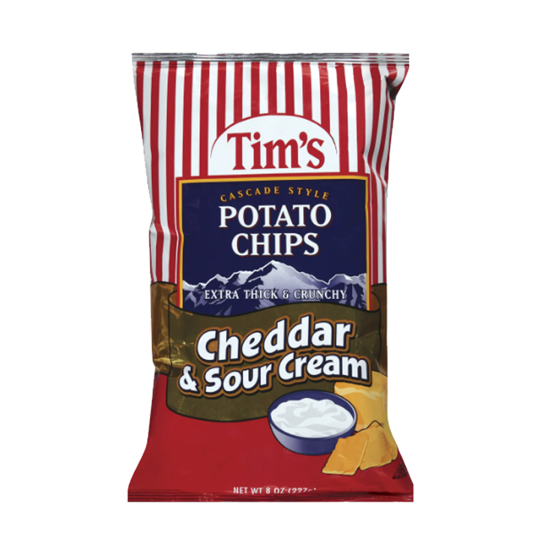 Picture of Tims Cheddar & Sour Cream Potato Chips - 42g