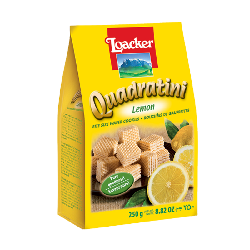 Picture of Loacker Quad Wafer Lemon - 250g