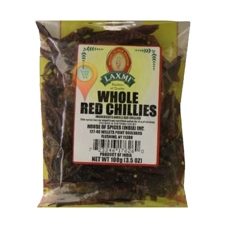 Picture of Laxmi Red Chilli Whole - 100g