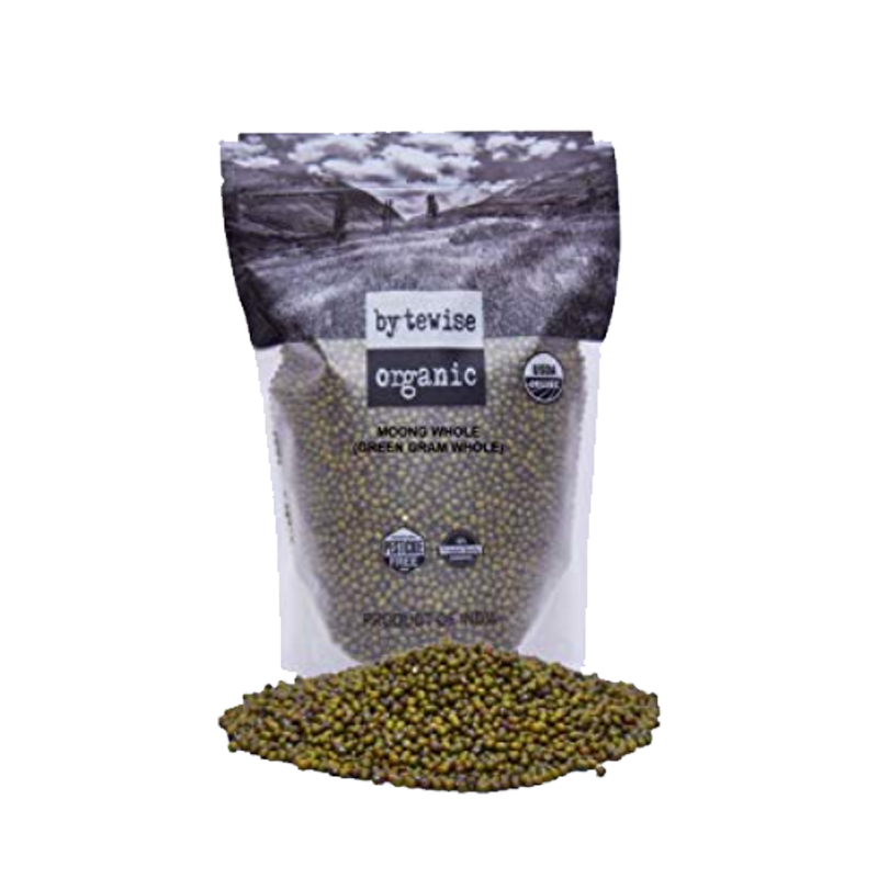 Picture of Bytewise Organic Moong Green Whole - 2lb