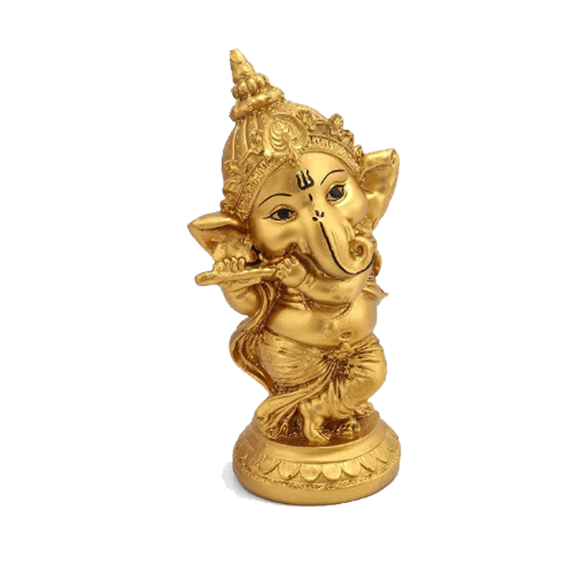 Picture of S Ganesh Resin Golden - S