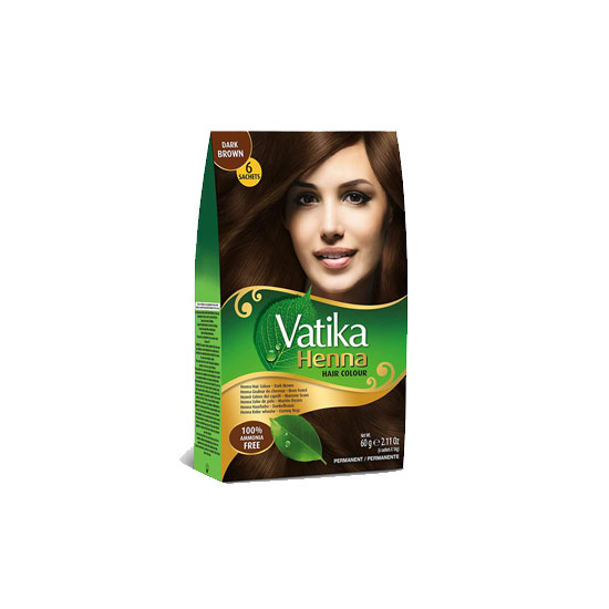 Picture of Vatika Henna Hair Color Dark Brown-60g