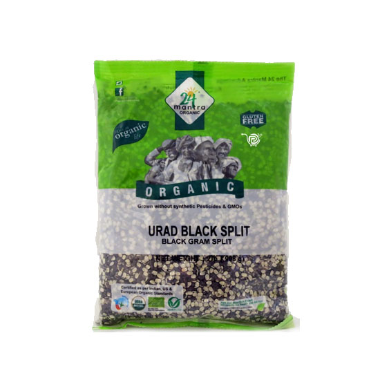 Picture of 24 Mantra Organic Urad Black Split - 2lb