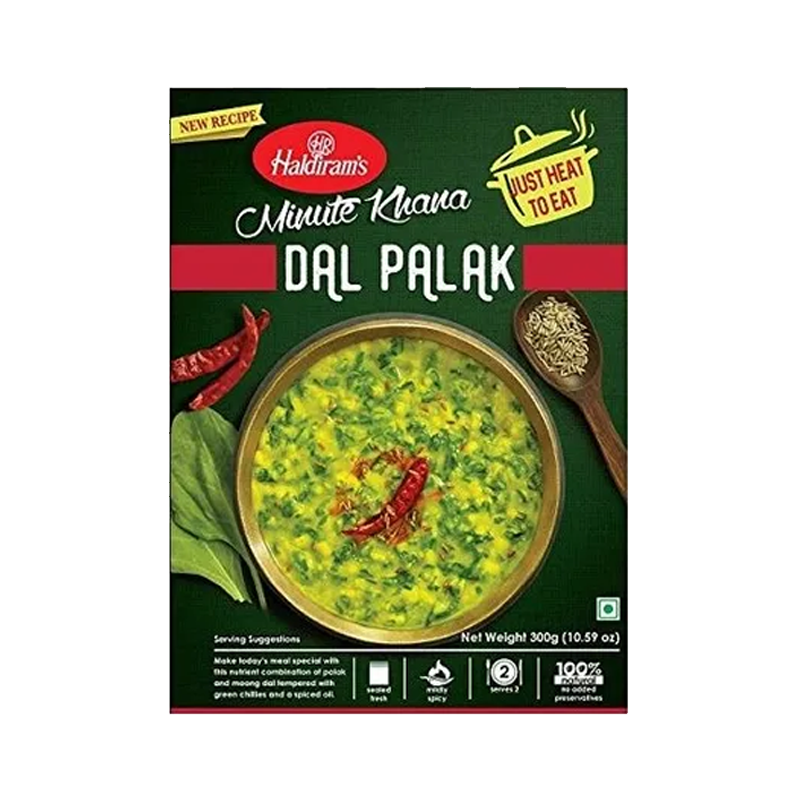 Picture of Haldirams Minute Khana Dal Palak RTE - 300g