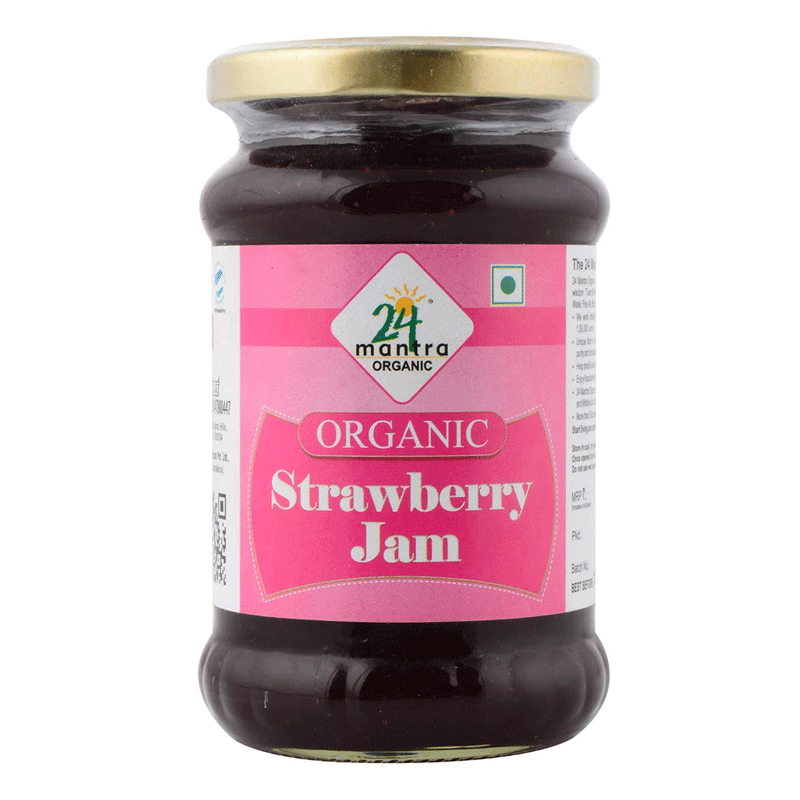 Picture of 24 Mantra Organic Strawberry Jam - 350g