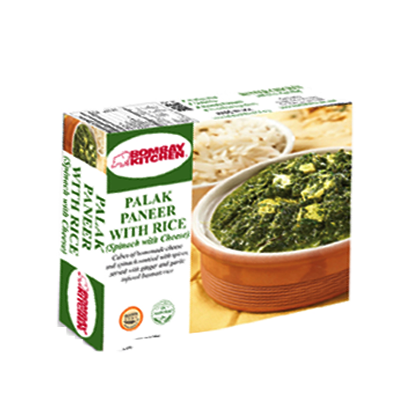 Picture of Bombay Kitchen Palak Paneer Rice FRZ - 340g