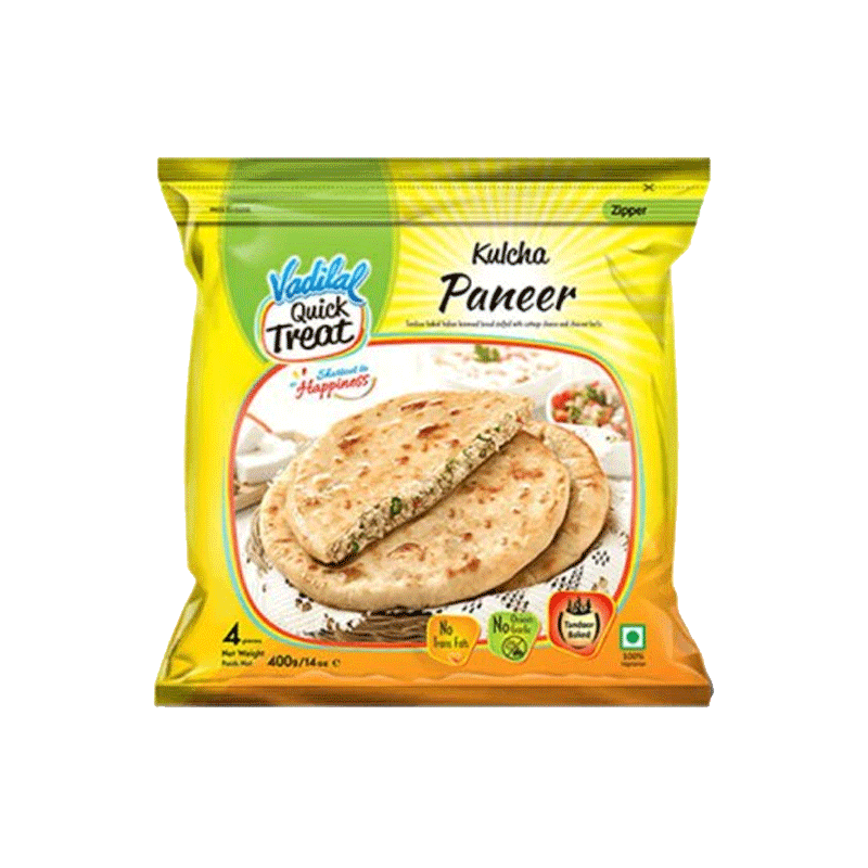 Picture of Vadilal Paneer Kulcha FRZ - 400g*4