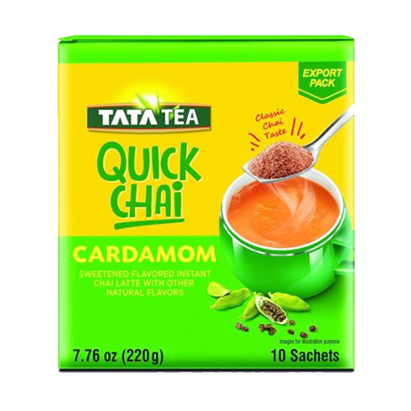Picture of Tata Tea Quick Chai Cardamom Tea Bags - 220g*10