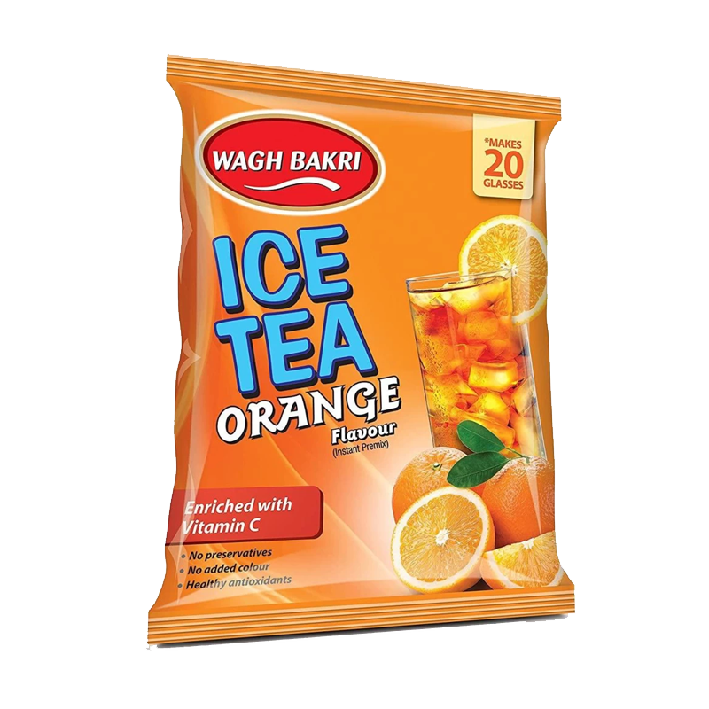 Picture of Wagh Bakri Ice Tea Orange - 200g*10
