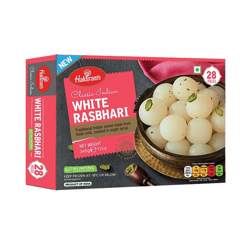 Picture of Haldirams White Rasbhari FRZ - 340g