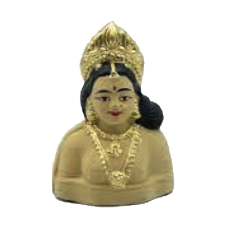 Picture of S White CP Gowri Clay Statue M