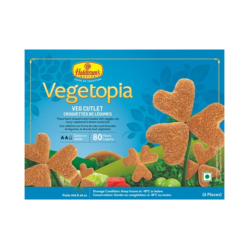 Picture of Haldirams Veggie Cutlets FRZ - 360g*6