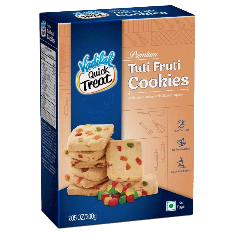Picture of Vadilal Cookies Tuttifruti - 200g