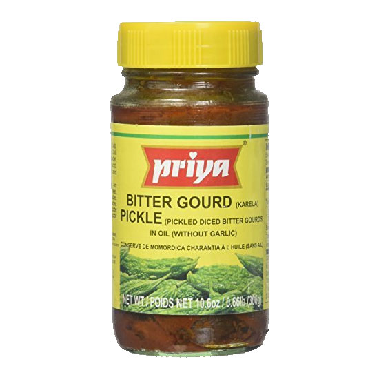 Picture of Priya Bitter Ground W/O Garlic Pickle - 300g