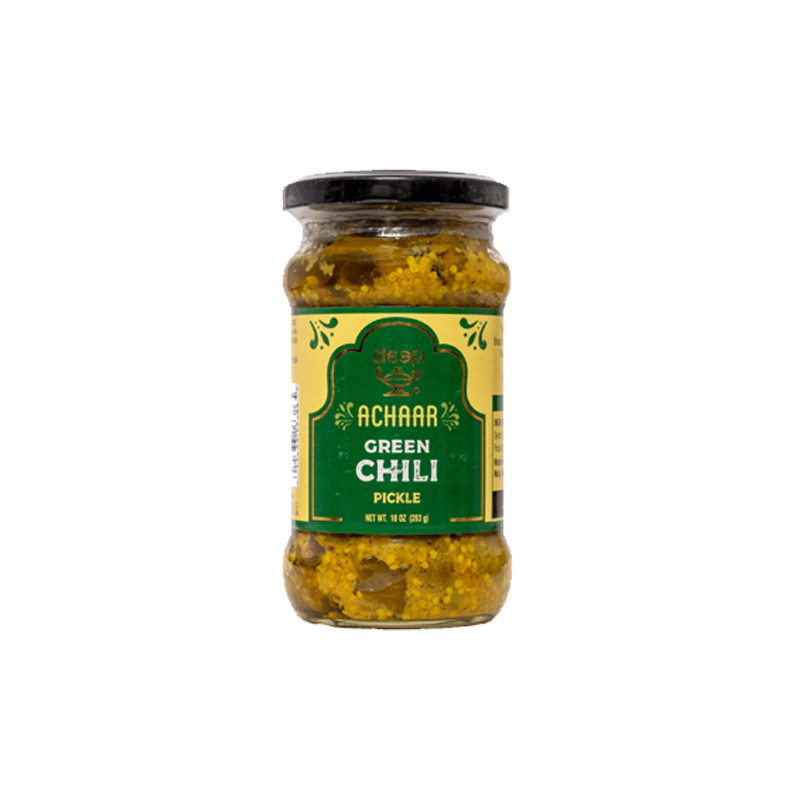 Picture of Deep Green Chili Pickle - 10oz