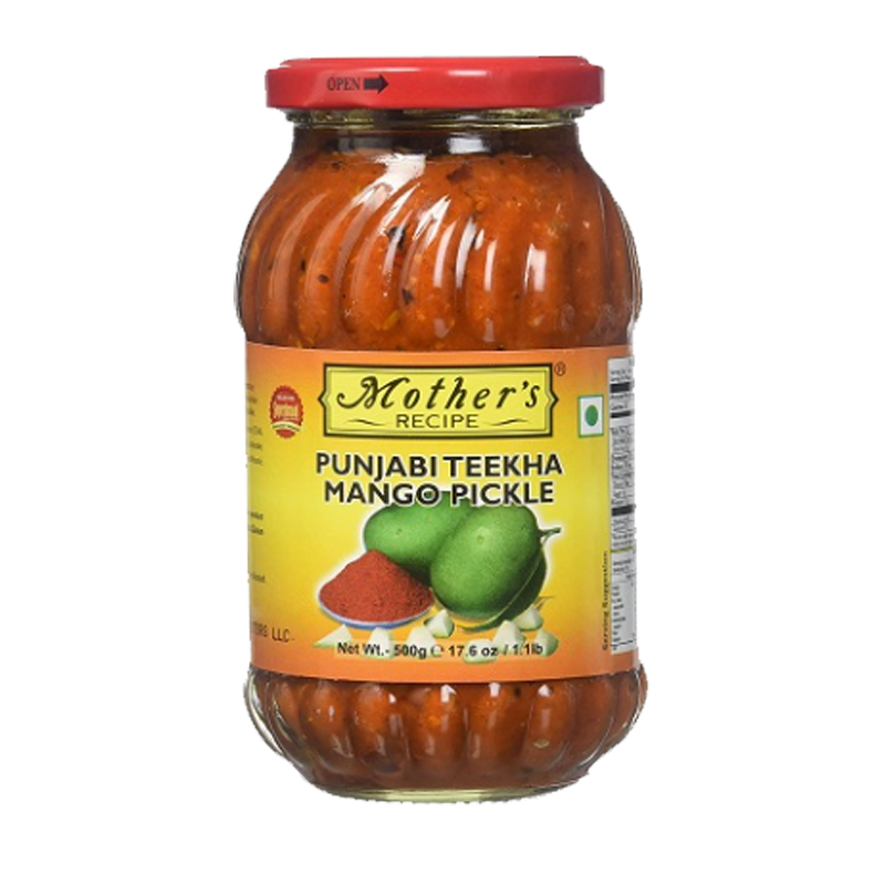 Picture of Mothers Recipe Punjabi Teekha Mango Pickle - 500g