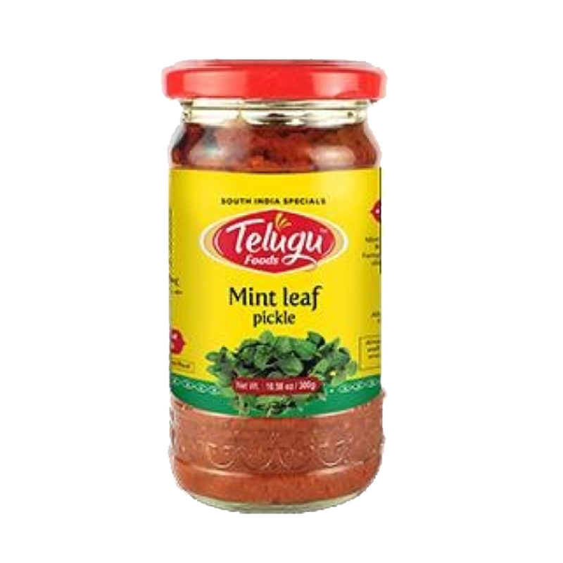 Picture of Telugu Mint Leaf Pickle With Garlic - 300g