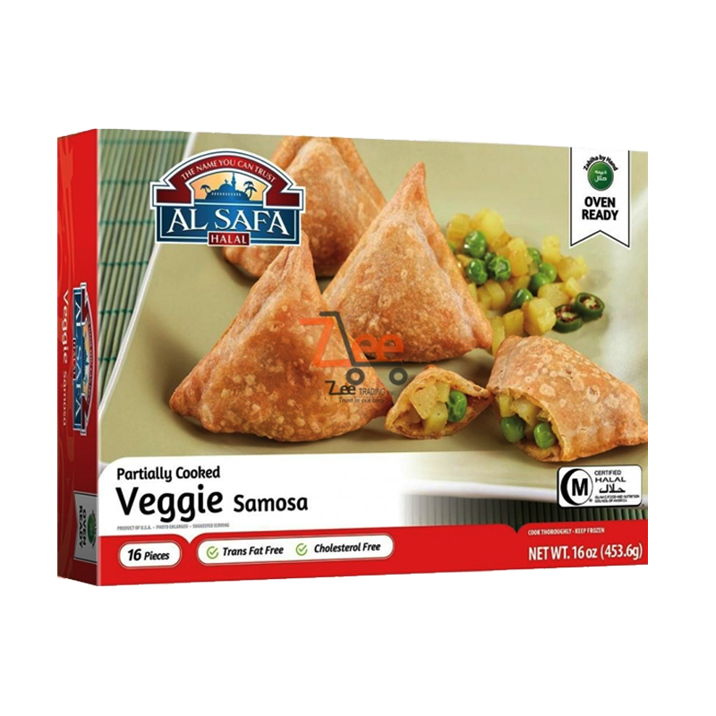 Picture of Al Safa Veggie Samosas FRZ - 1lb*16