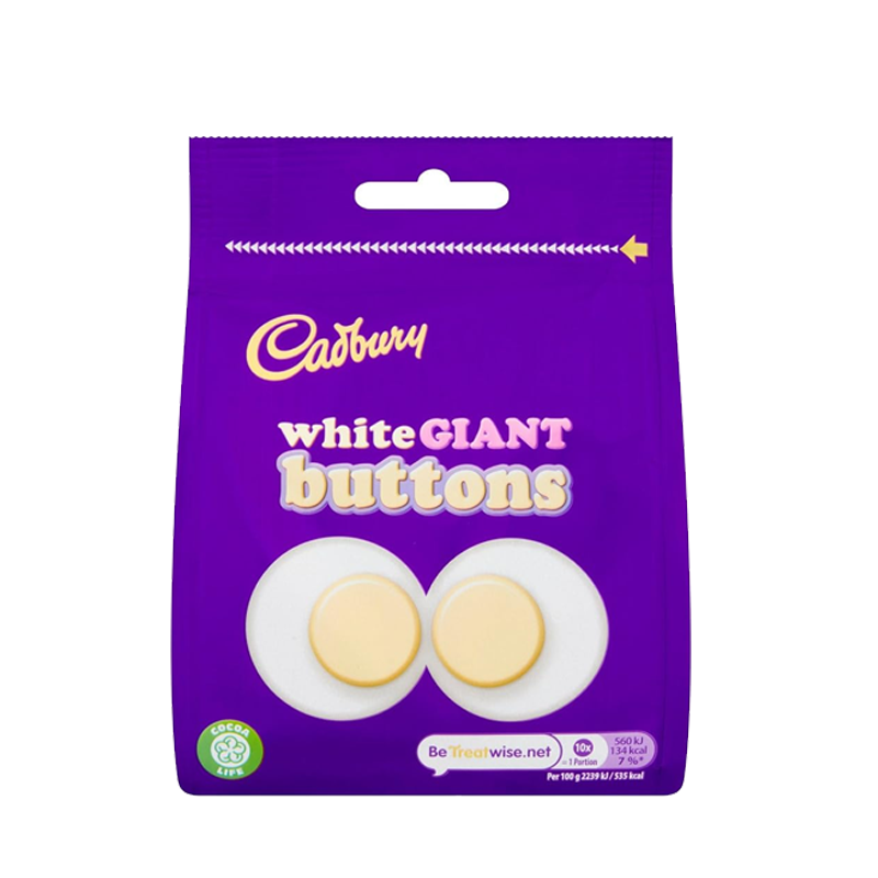 Picture of Cadbury Giant White Buttons - 100g
