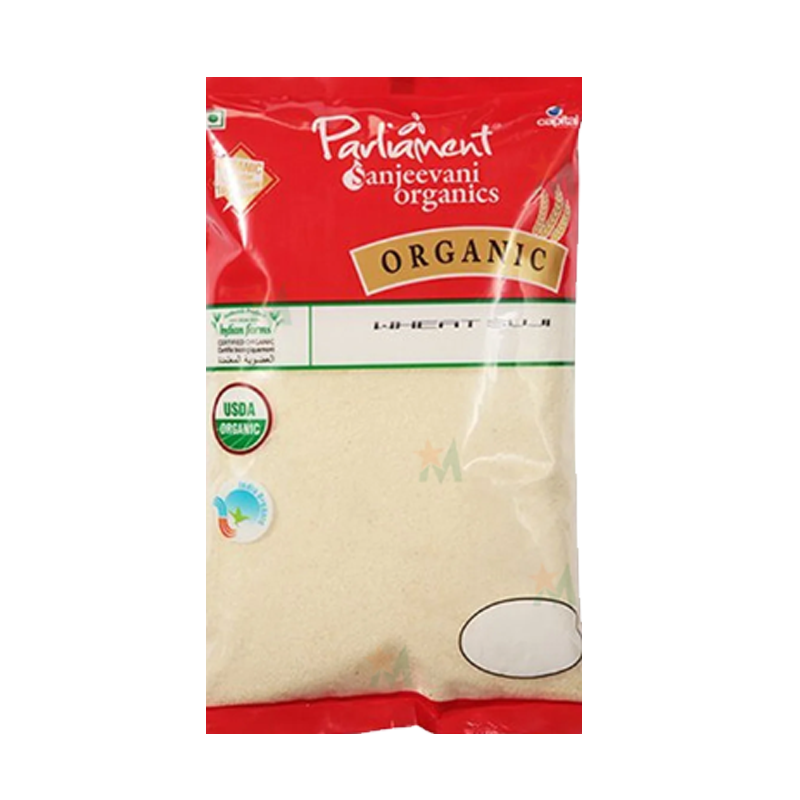 Picture of Parliament Sanjeevani Organic Wheat Suji - 2lb