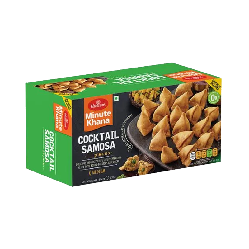 Picture of Haldirams Potato & Peas Cocktail Samosa FRZ - 1Kg*50