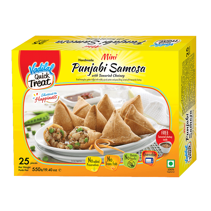 Picture of Vadilal Mini Punjabi Samosa FRZ - 1.5g*70