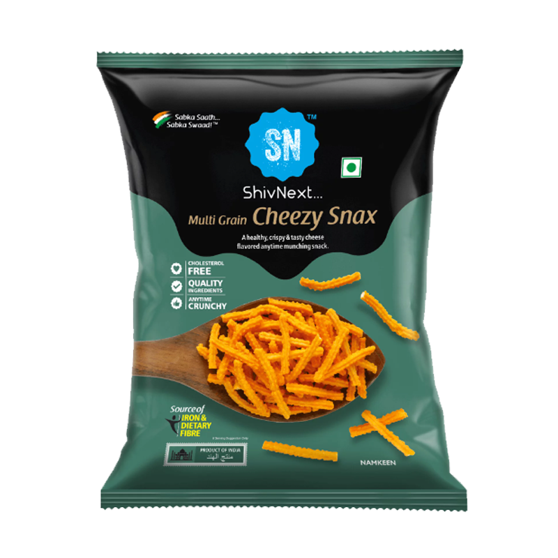 Picture of ShivNext Multigrain Cheezy Snax - 150g