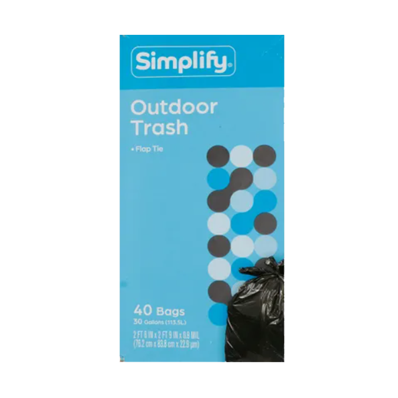 Picture of Simplify Trash Bags - 6bags