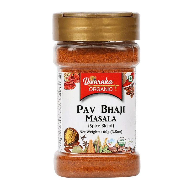 Picture of Dwaraka Organic Pav Bhaji Masala Jar - 100g