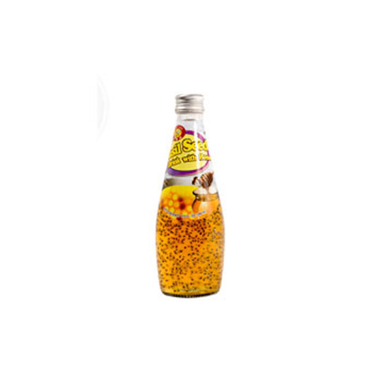 Picture of Honey Bee Basil Seed Drink with Honey-9.8fl oz