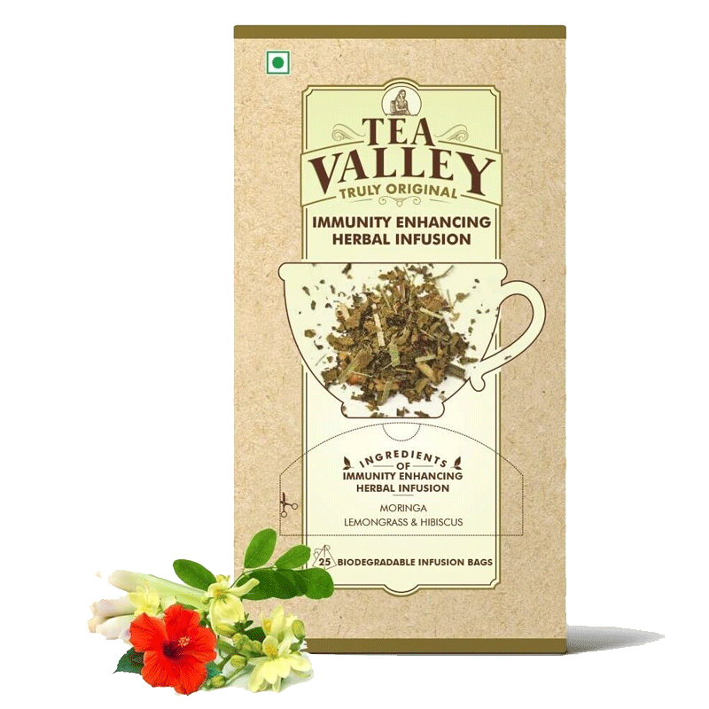 Picture of Tea Valley Original Immunity Enhancing Herbal Tea Bags - 40g*20