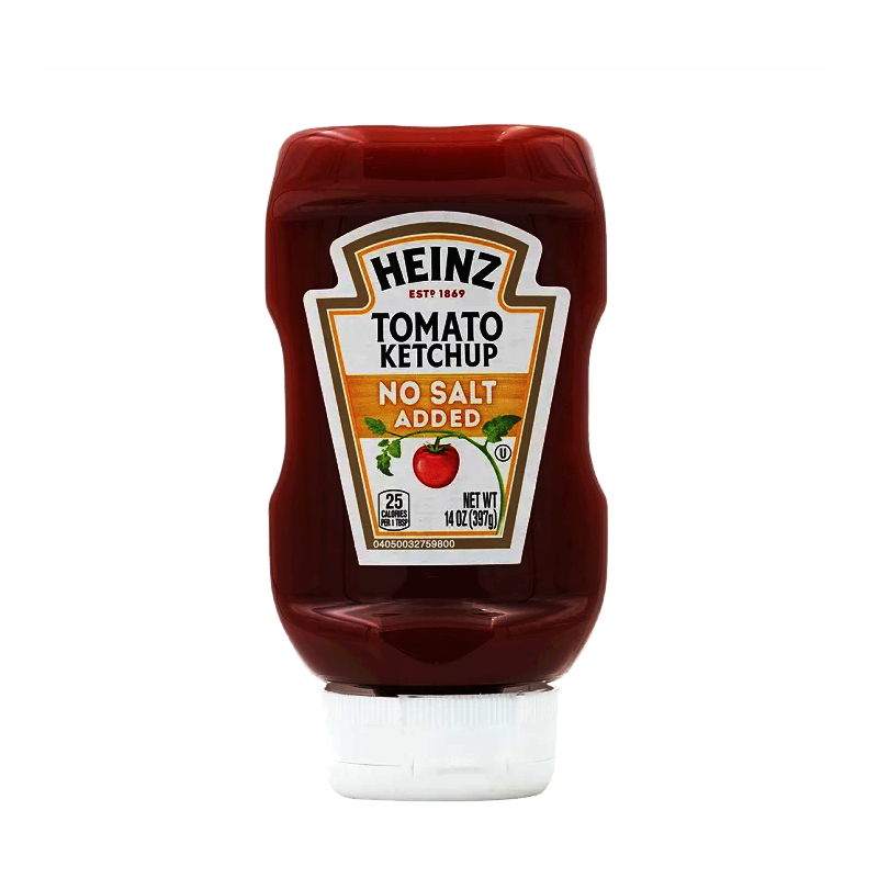 Picture of Heinz Tomato Ketchup No Salt - 14oz