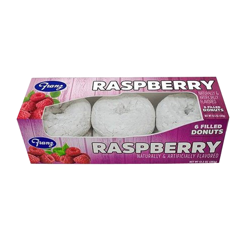Picture of Franz Raspberry Filled Donuts Powdered - 340g*6