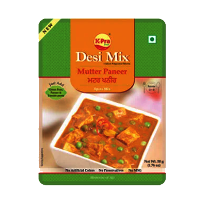 Picture of KPra Mutter Paneer Desi Mix - 50gm