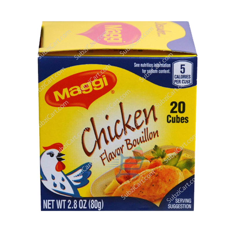 Picture of Maggi Chicken Bouillon Cubes - 80g*20