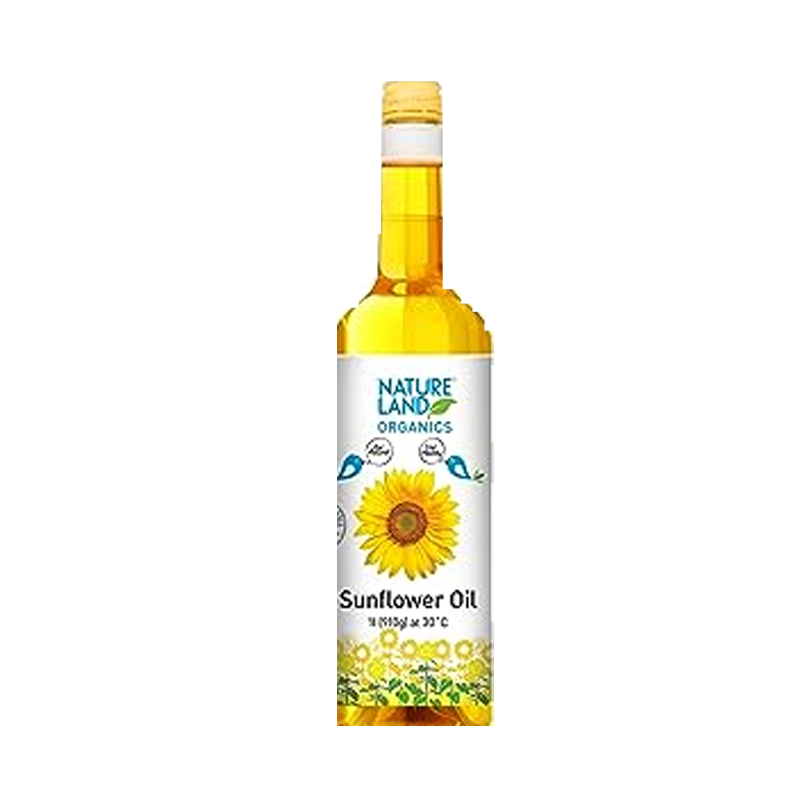 Picture of Nature Land Organic Sunflower Oil - 500ml