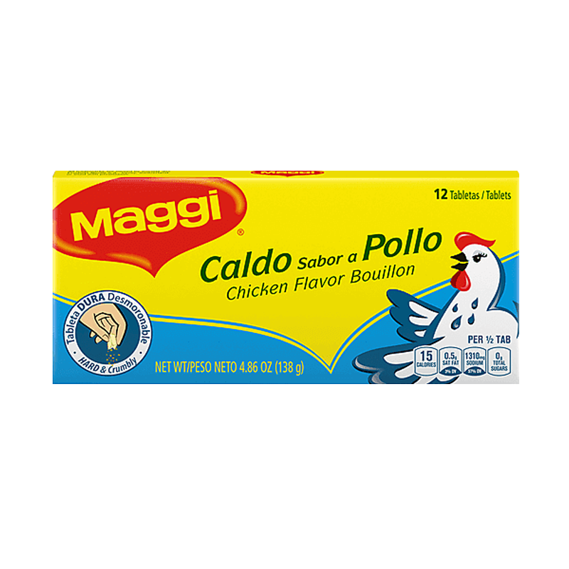 Picture of Maggi Chicken Bouillon Cubes - 138g*12
