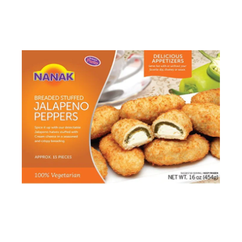 Picture of Nanak Stuffed Jalapeno FRZ - 16oz