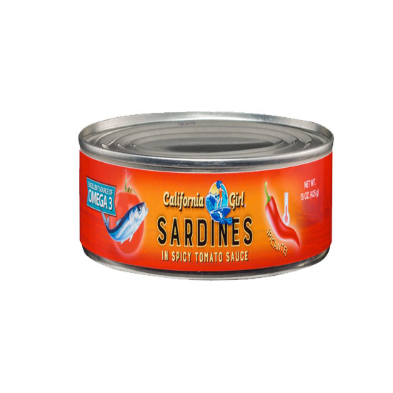 Picture of California Girl Sardines Spice - 425g